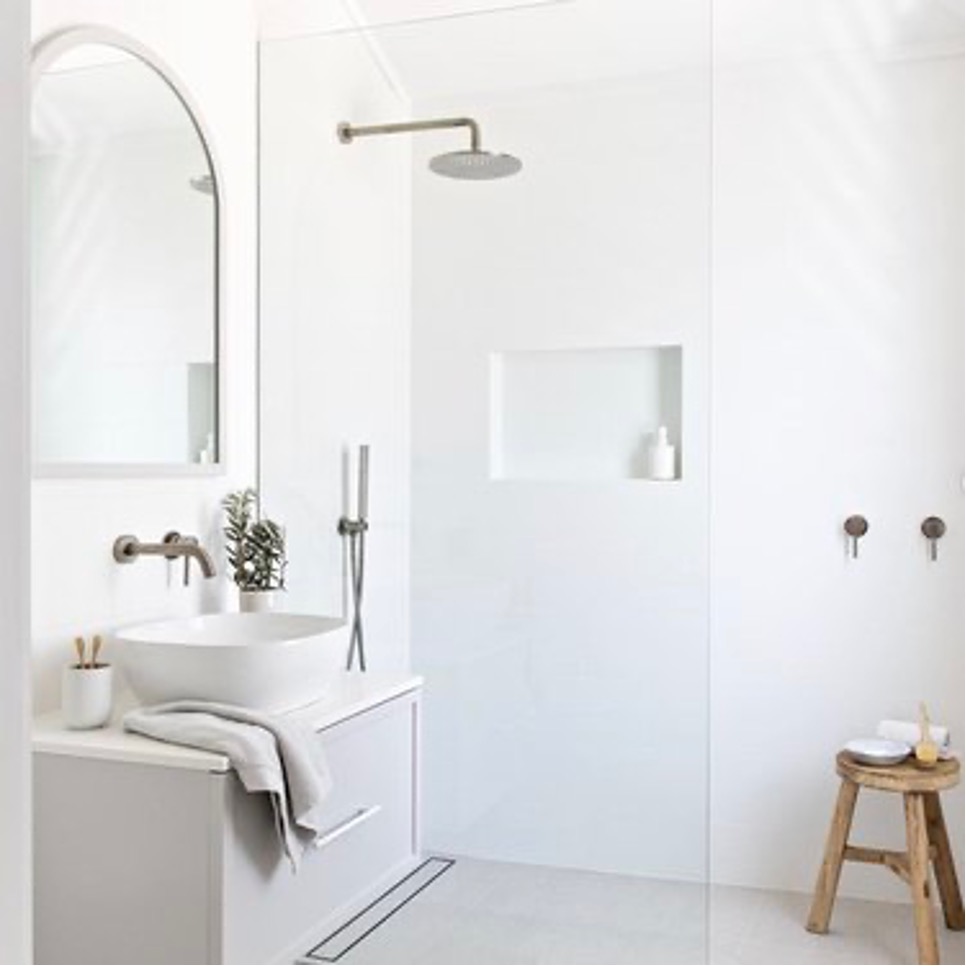 minimalistlik stiil vannituba sisekujundus