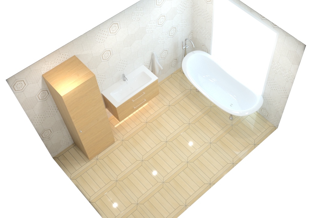 3D vannitoa disain sisekujundus