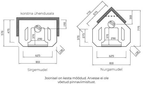 Kahhelahi Valkea Kakluuni Basic Malm luugiga - Image 3