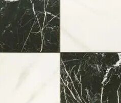 Portselanplaat CHESS MARQUINA GOLD