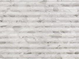 Seinaplaat Fluted Terrazo White