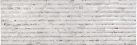 Seinaplaat Fluted Terrazo White