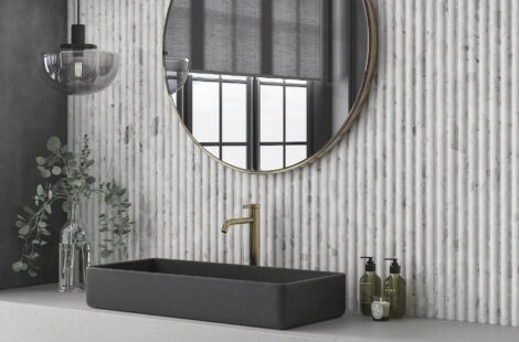 Seinaplaat Fluted Terrazo White - Image 2